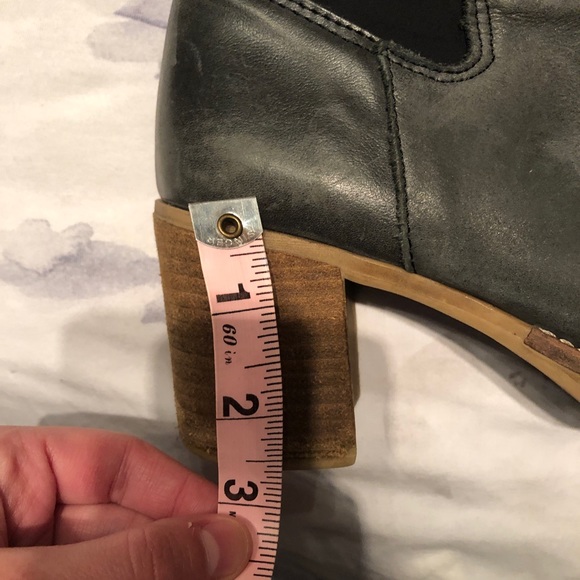 Free people Landry Tall Boots Over the knee Leather Pull on fitted - Picture 6 of 11